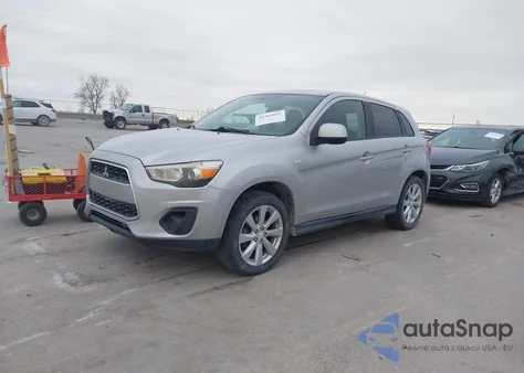 2014 Mitsubishi Outlander Sport Es z USA, uszkodzony, nr VIN 4A4AR3AU3EE003653